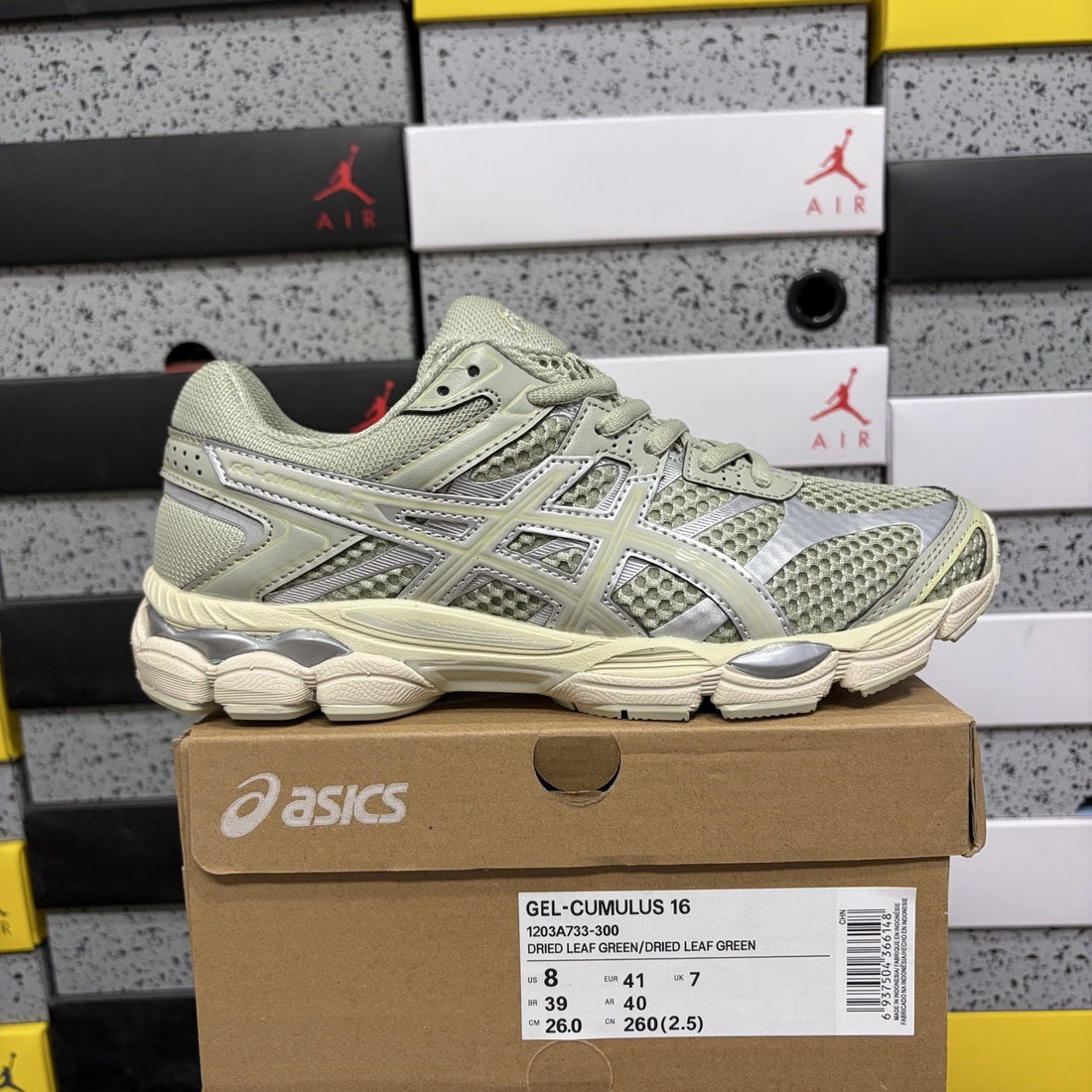 ASICS Gel-Cumulus 16 Dried Leaf Green