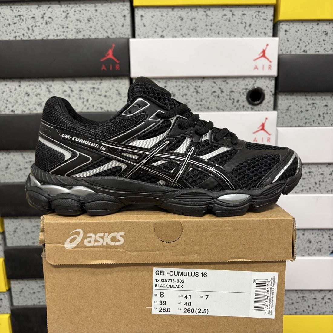 ASICS Gel-Cumulus 16 Triple Black