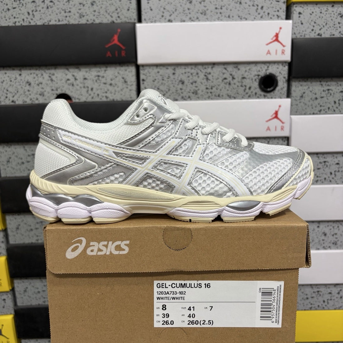 ASICS Gel-Cumulus 16 Triple White