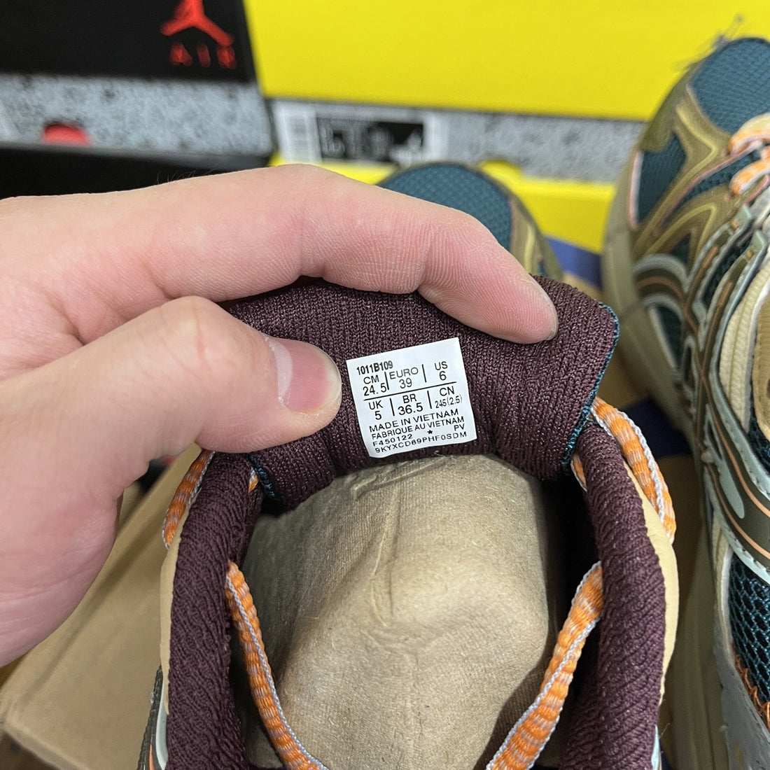 ASICS Gel-Kahana 8 Multicolor Olive