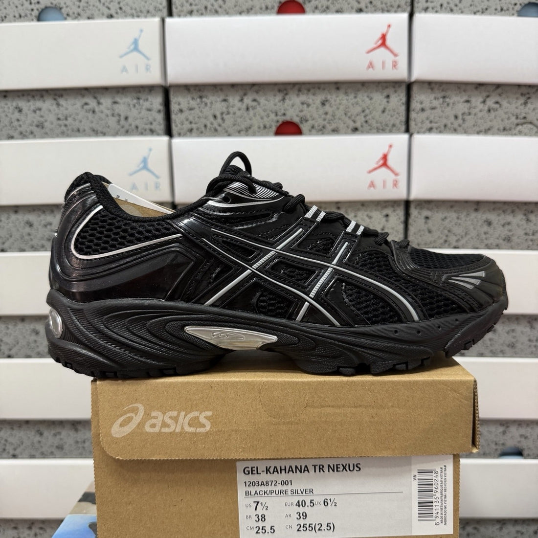 ASICS Gel-Kahana TR Nexus Black Pure Silver
