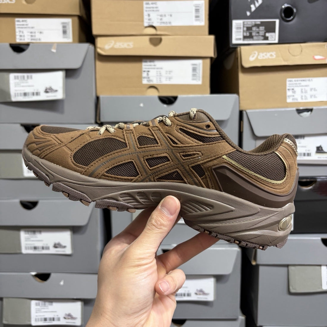 ASICS Gel-Kahana TR Nexus Brown Storm Brown