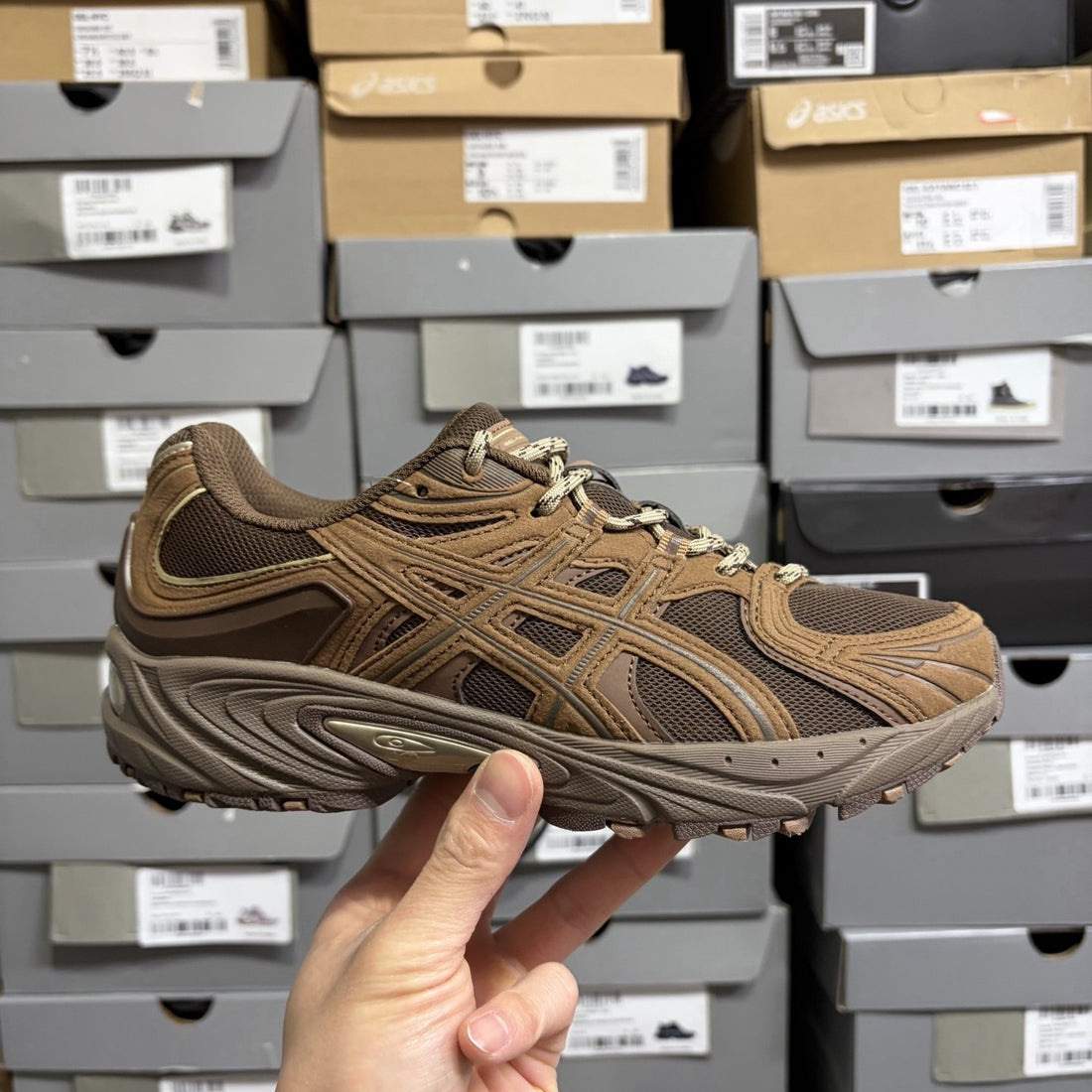 ASICS Gel-Kahana TR Nexus Brown Storm Brown