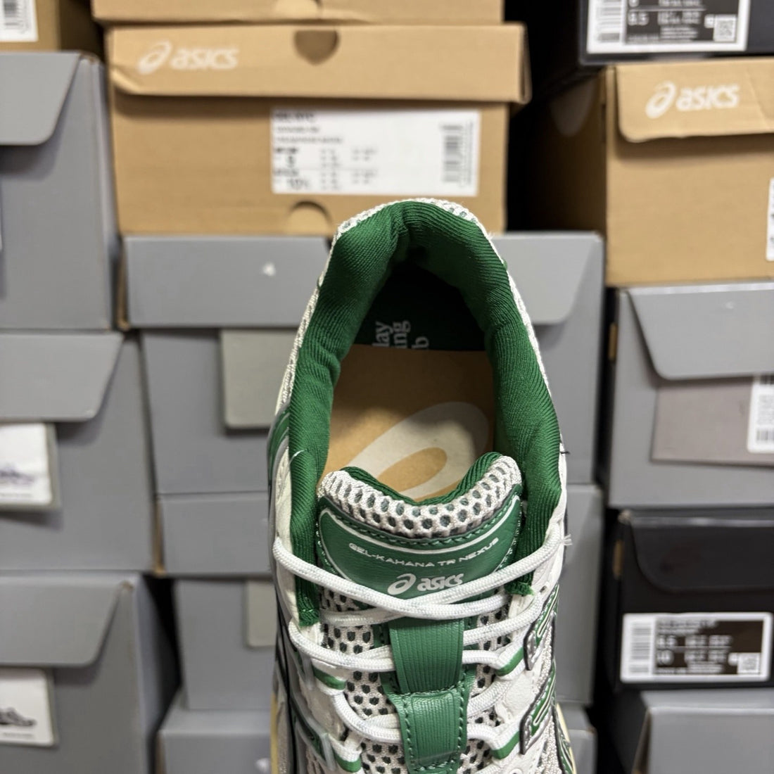 ASICS Gel-Kahana TR Nexus White Green