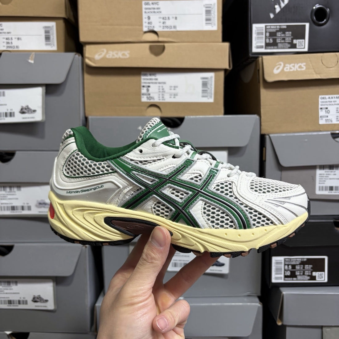 ASICS Gel-Kahana TR Nexus White Green