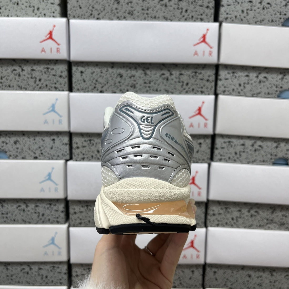 ASICS Gel-Kayano 14 Beige Silver Green