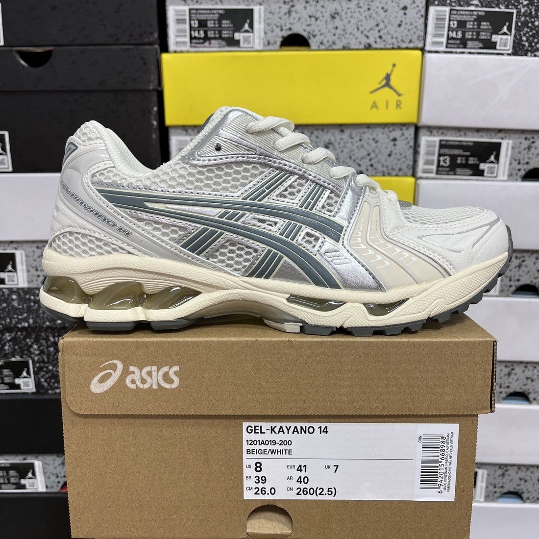 ASICS Gel-Kayano 14 Beige White