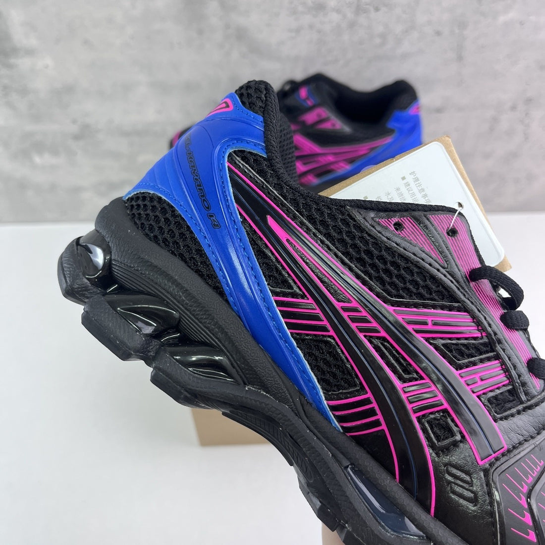 ASICS Gel-Kayano 14 Black Blue Pink