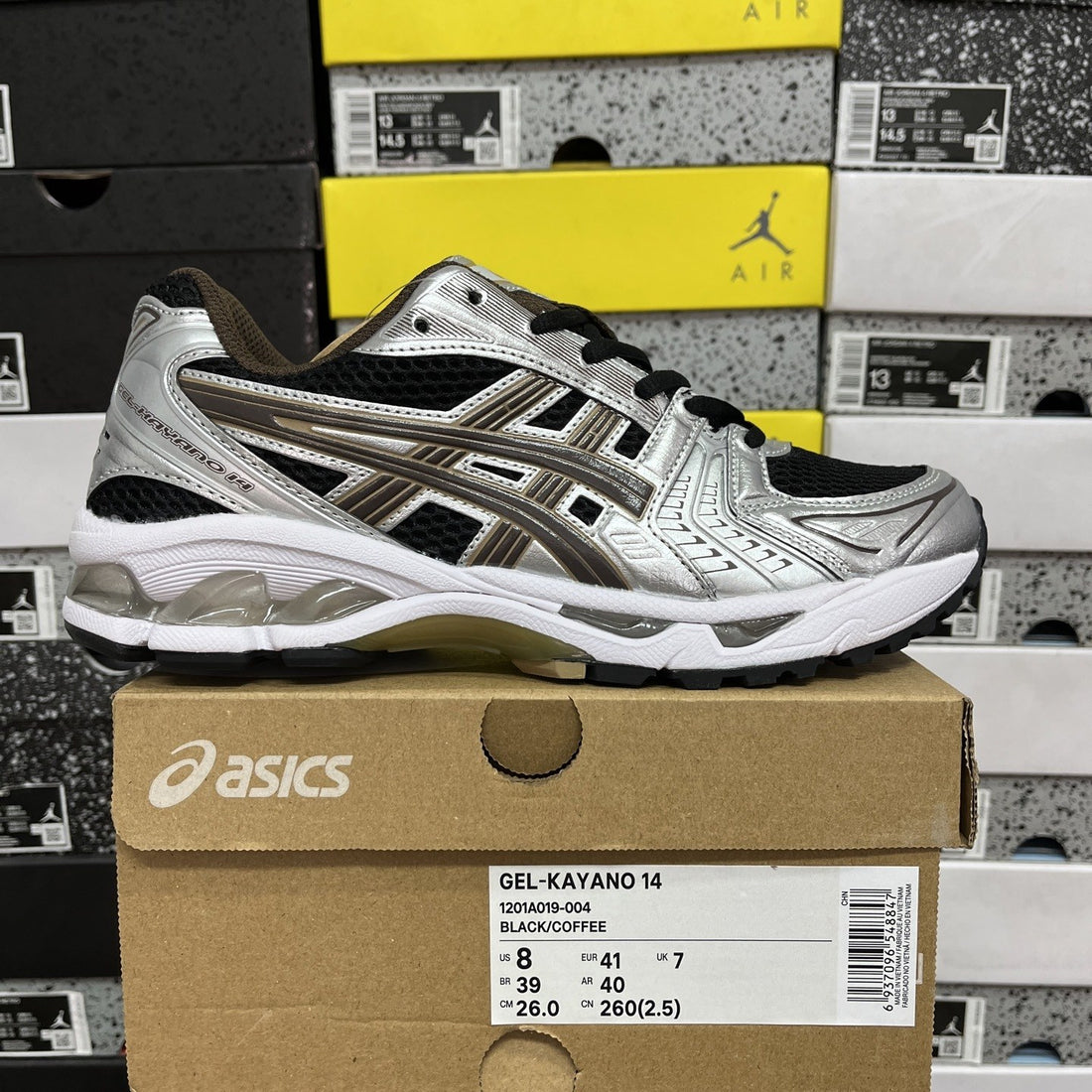ASICS Gel-Kayano 14 Black Coffee