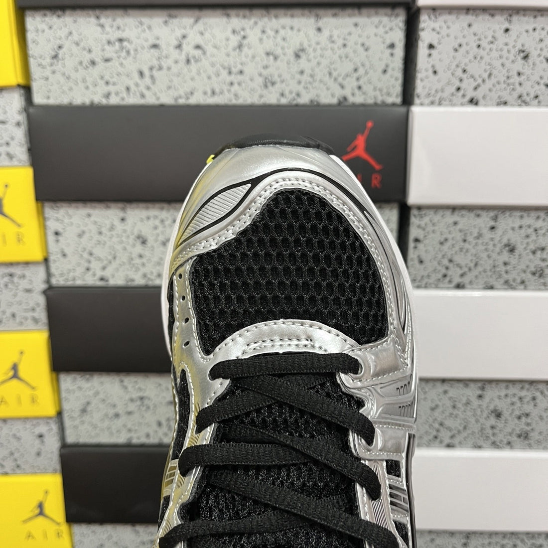 ASICS Gel-Kayano 14 Black Silver Yellow