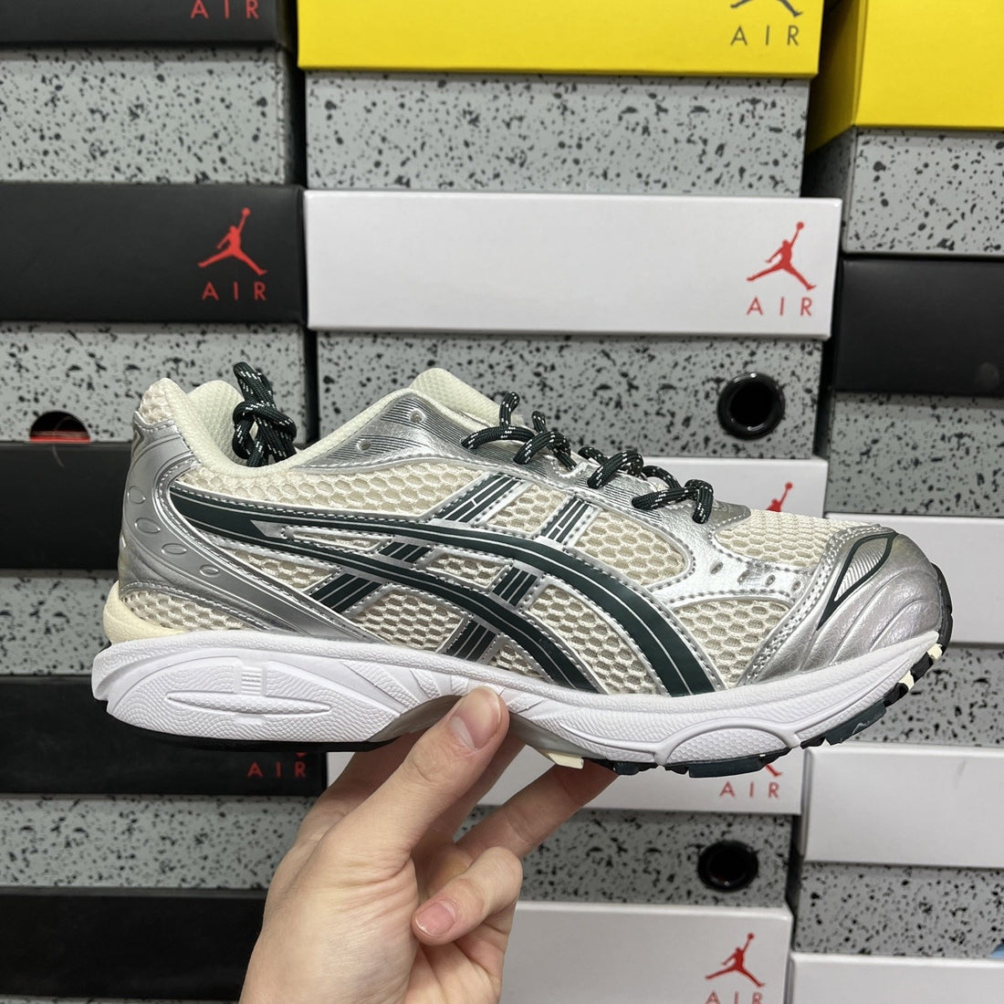 ASICS Gel-Kayano 14 Blackish Green Silver