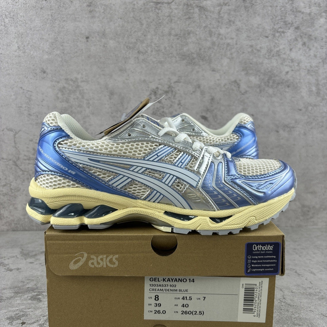 ASICS Gel-Kayano 14 Blue Cream