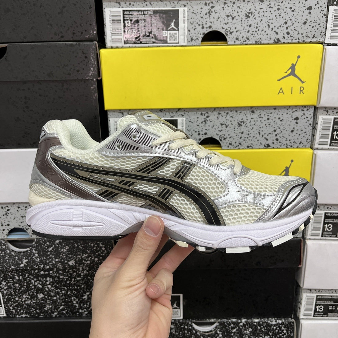 ASICS Gel-Kayano 14 Cream Black