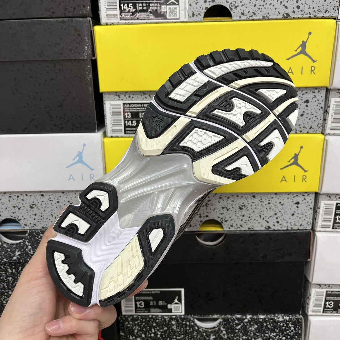 ASICS Gel-Kayano 14 Cream Black
