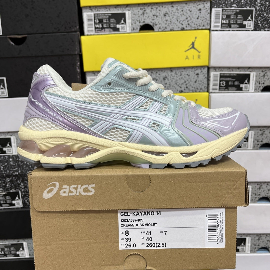 ASICS Gel-Kayano 14 Cream Dusk Violet