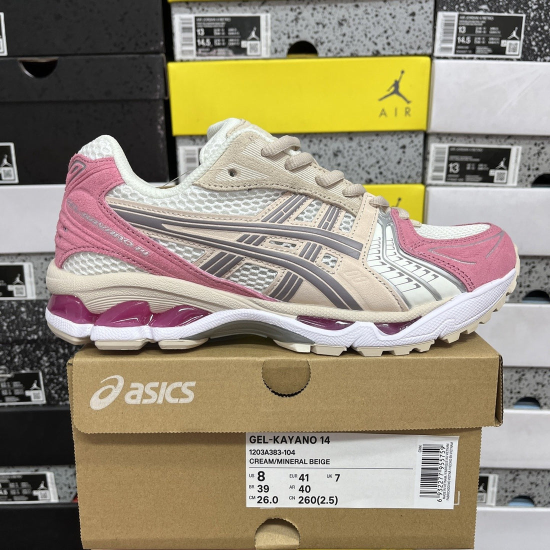 ASICS Gel-Kayano 14 Cream Mineral Beige