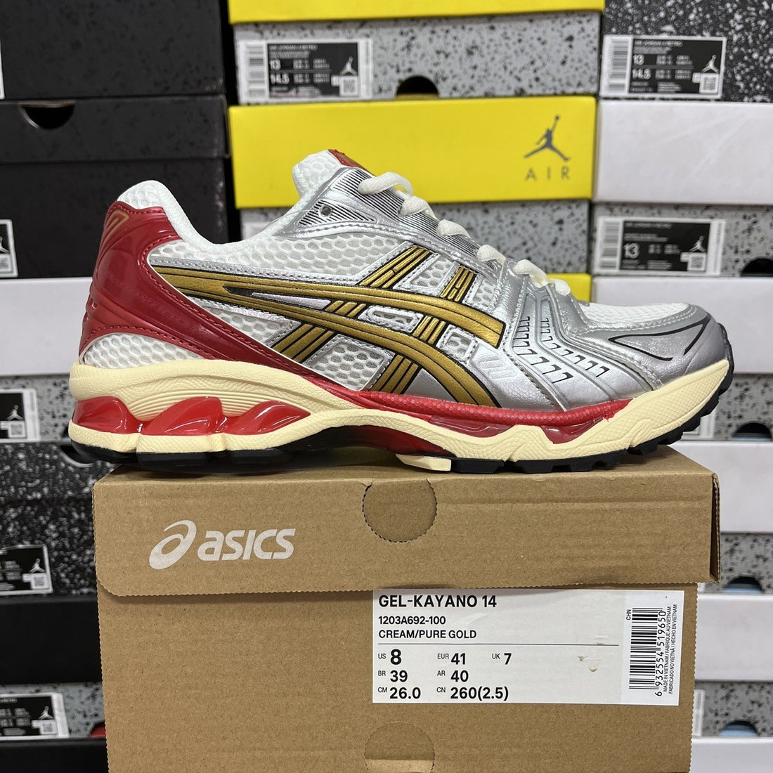 ASICS Gel-Kayano 14 Cream Pure Gold