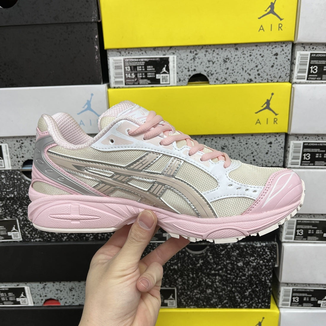 ASICS Gel-Kayano 14 Cream Pure Silver
