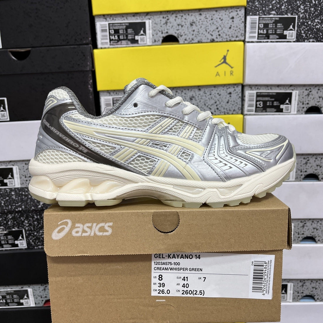 ASICS Gel-Kayano 14 Cream Whisper Green