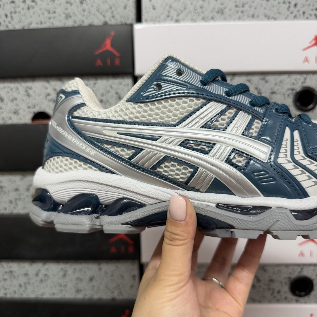 ASICS Gel-Kayano 14 Glacier Grey Pure Silver