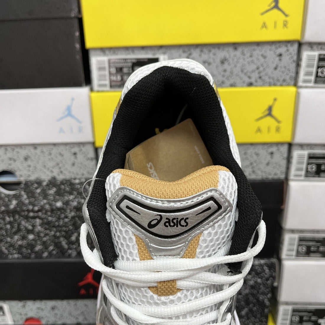 ASICS Gel-Kayano 14 Gold Silver Black