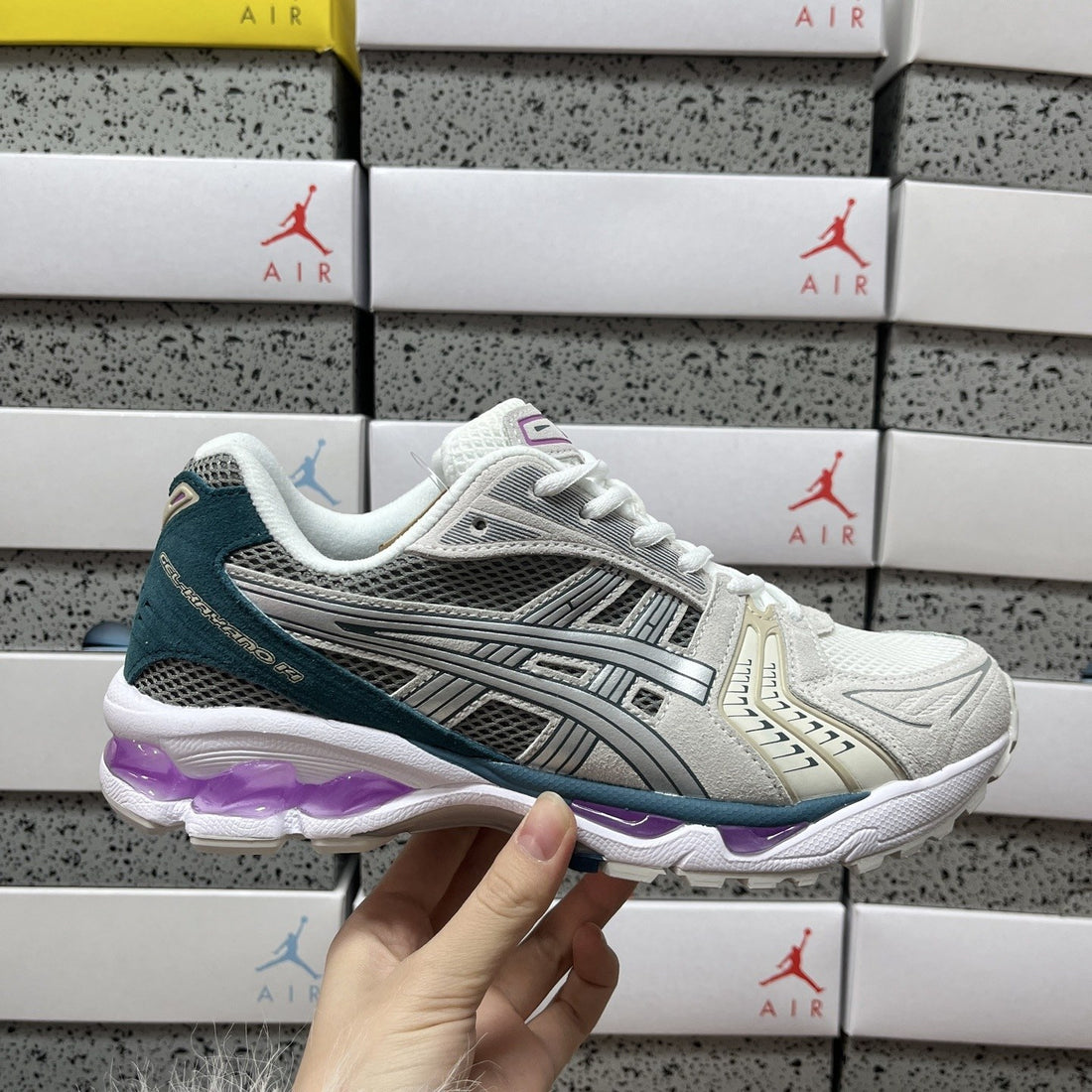 ASICS Gel-Kayano 14 Grey Purple Blue