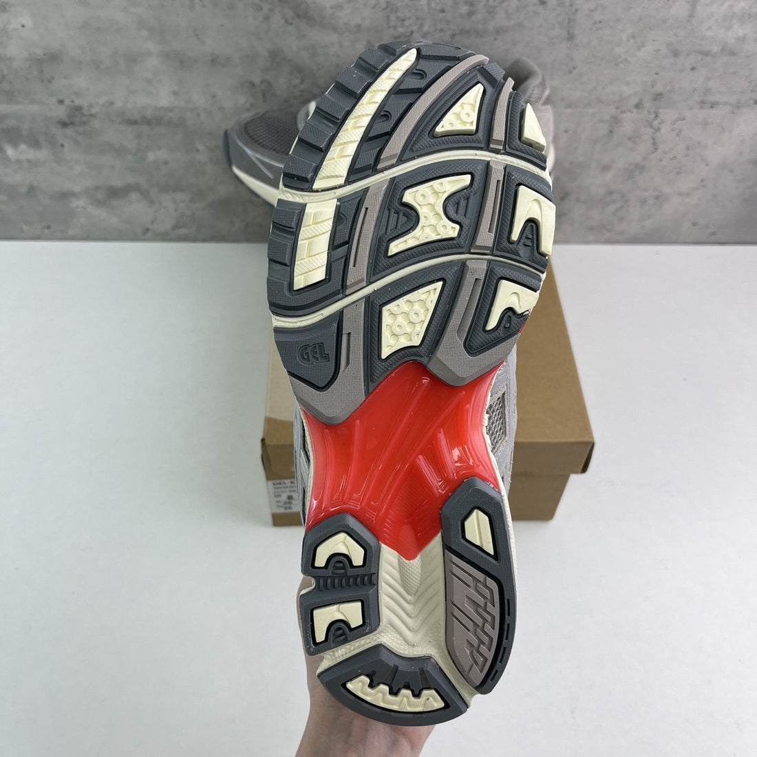 ASICS Gel-Kayano 14 Grey Red