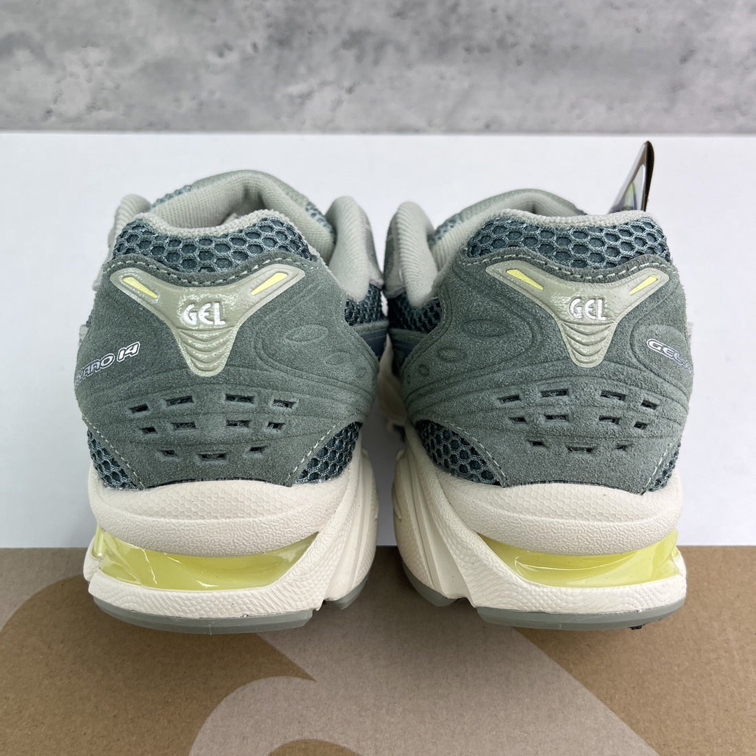 ASICS Gel-Kayano 14 Grey Yellow