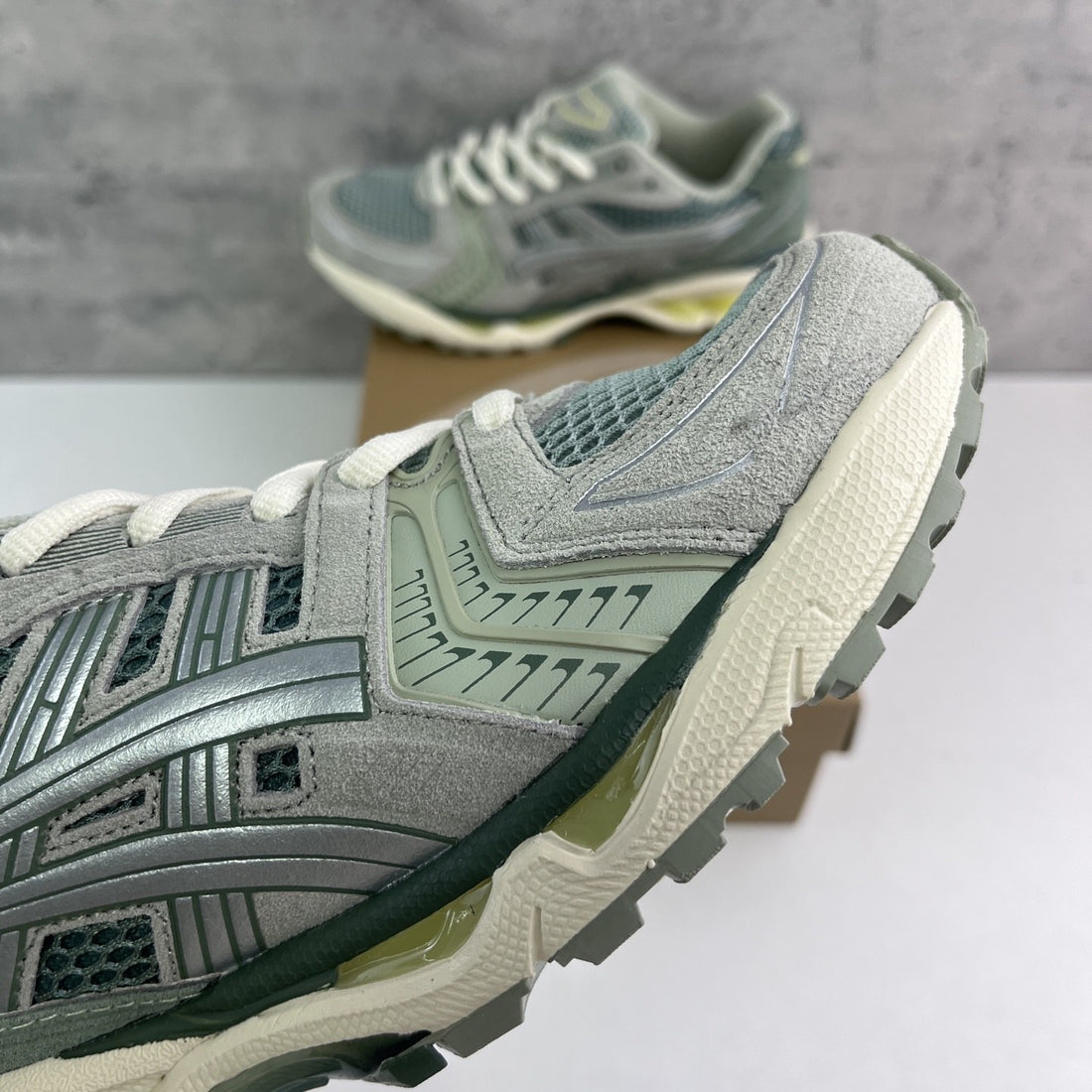ASICS Gel-Kayano 14 Grey Yellow