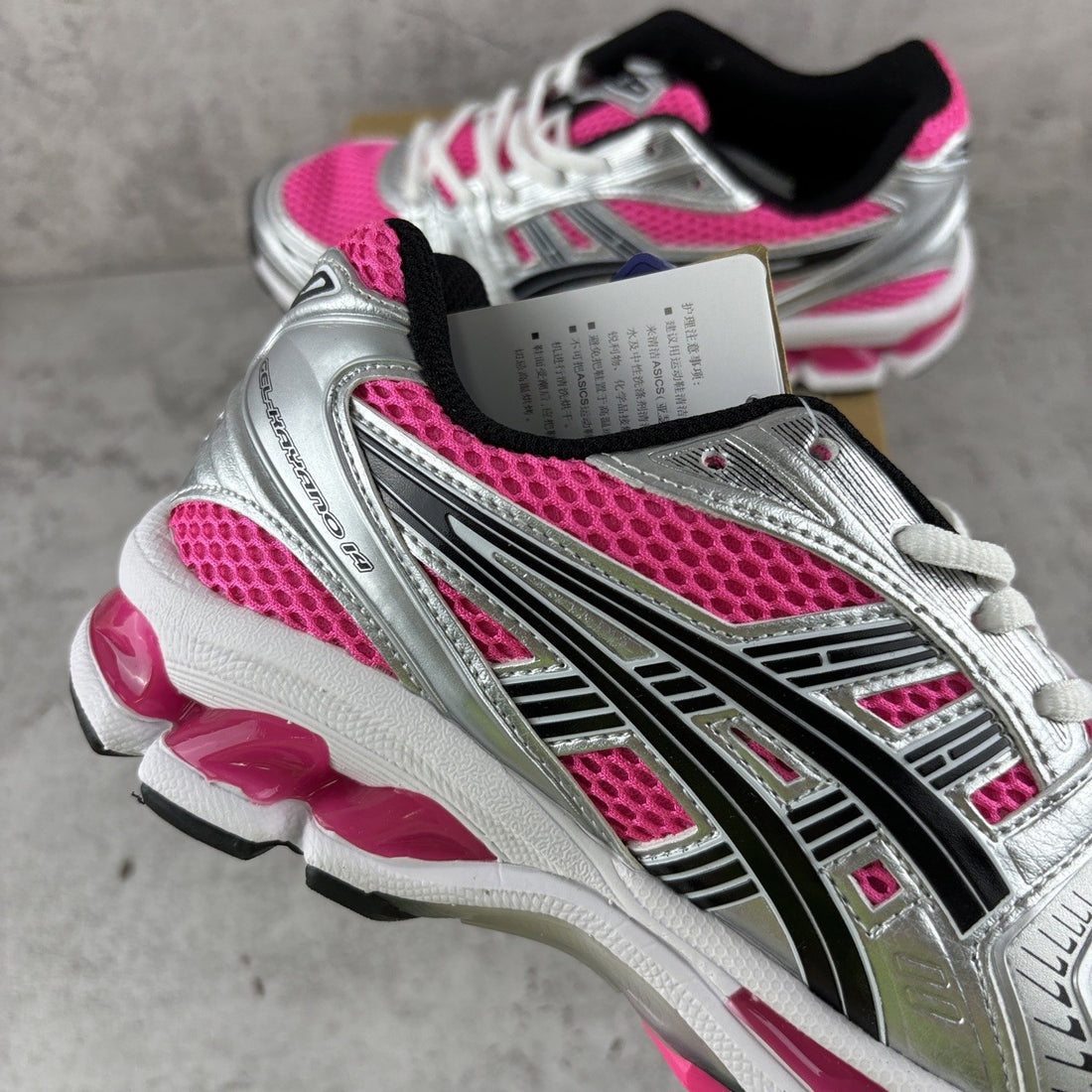 ASICS Gel-Kayano 14 Hot Pink Silver