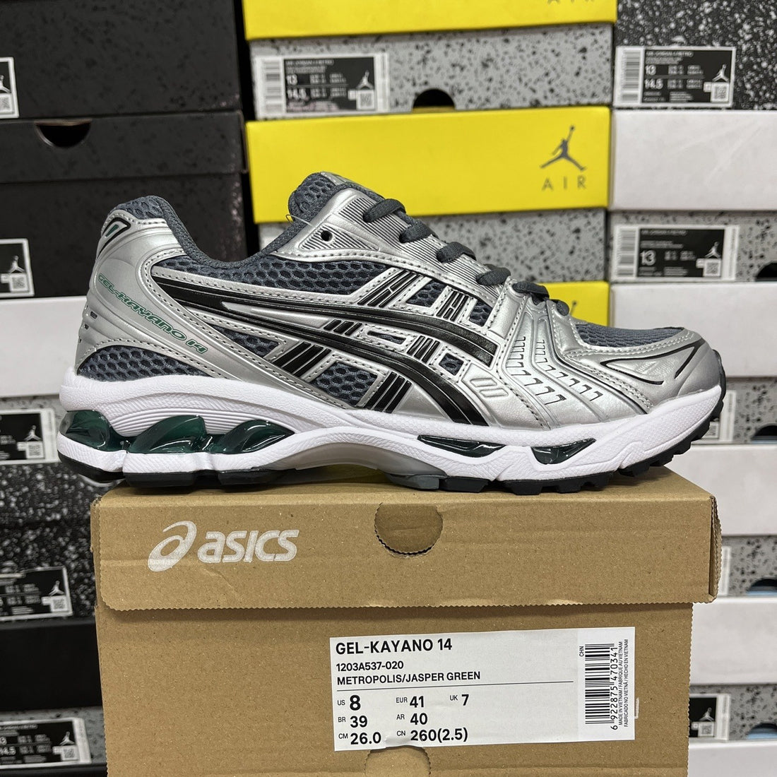 ASICS Gel-Kayano 14 Metropolis Jasper Green