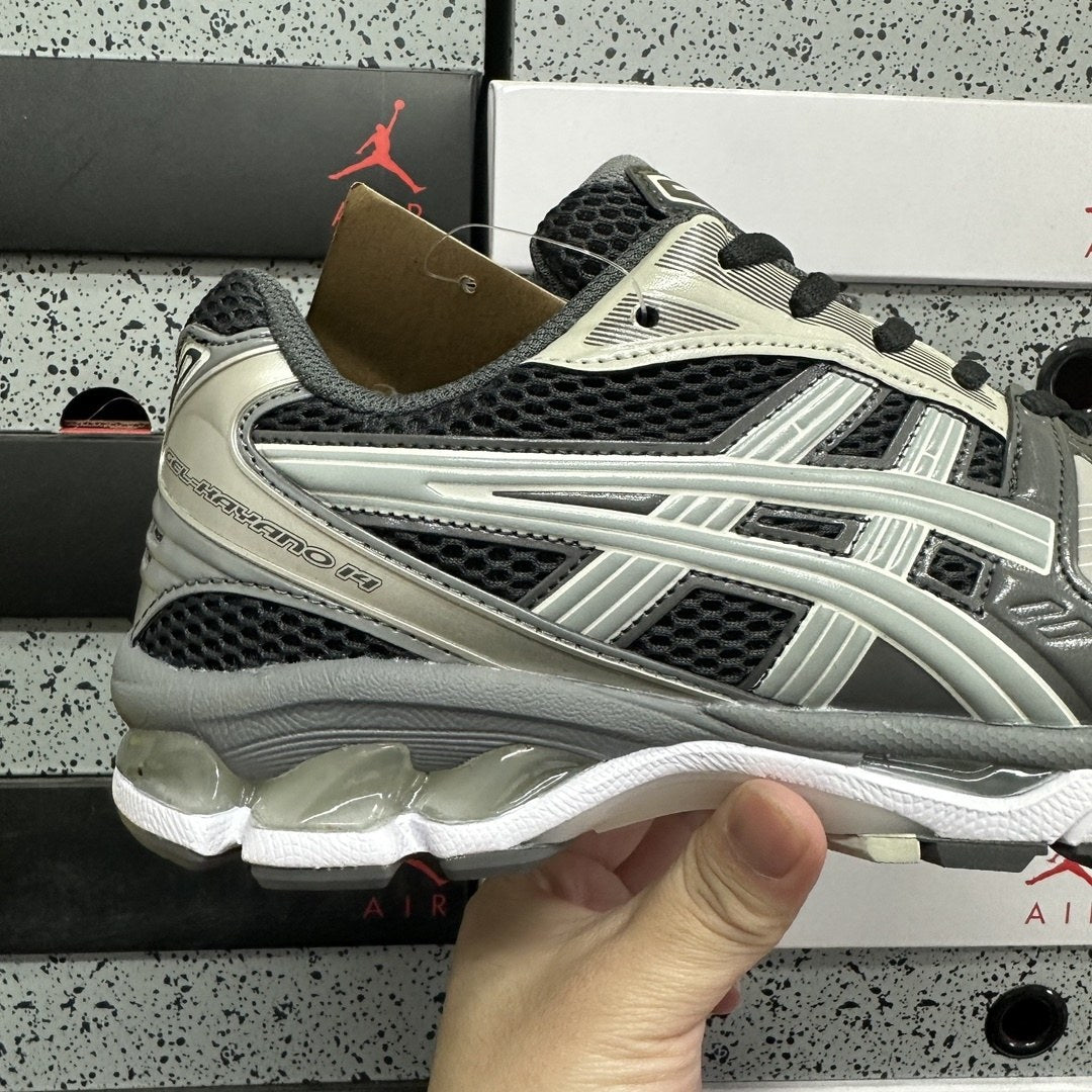 ASICS Gel-Kayano 14 Obsidian Grey Cement Grey