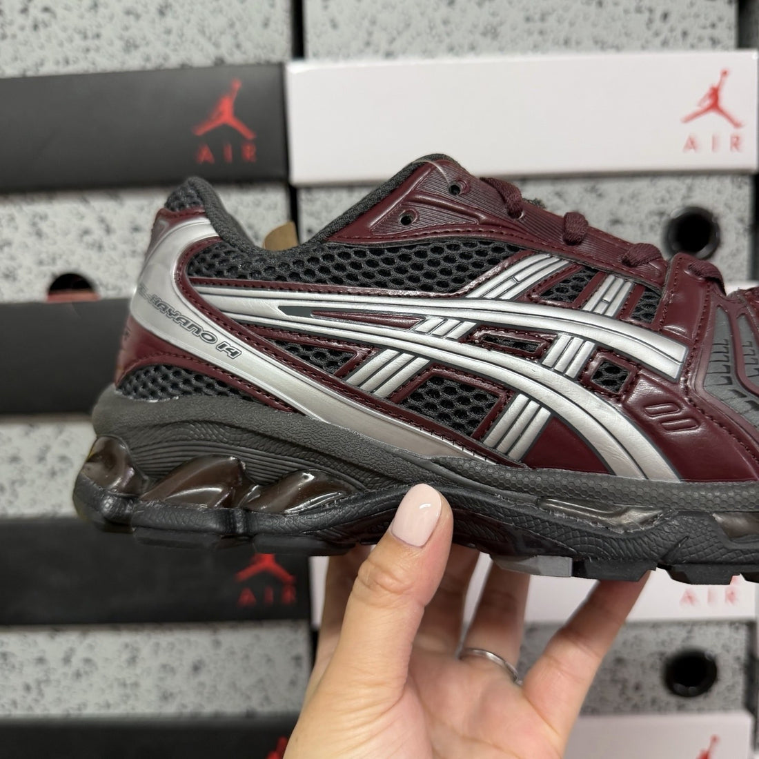 ASICS Gel-Kayano 14 Obsidian Grey Pure Silver