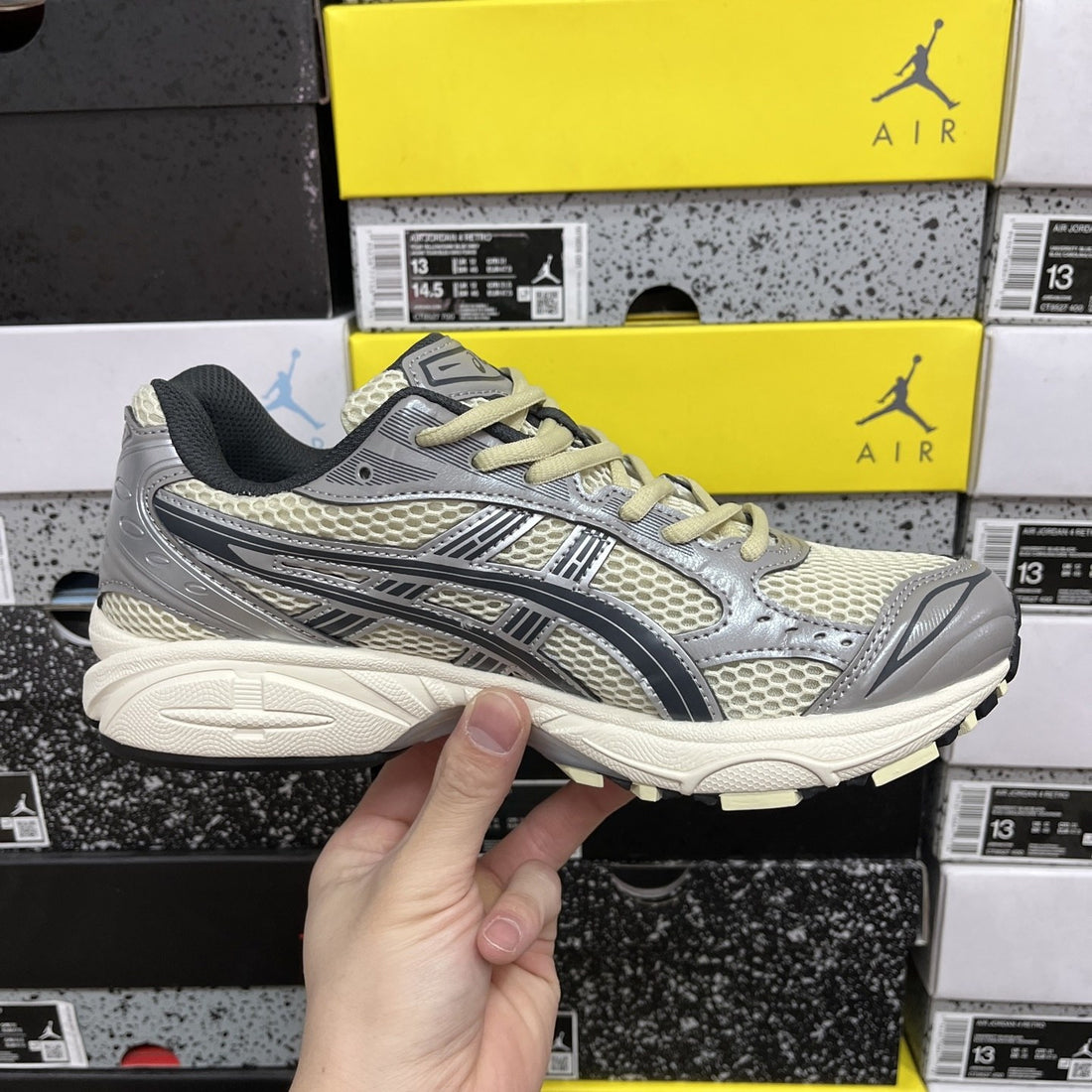 ASICS Gel-Kayano 14 Oyster White Steeple Grey