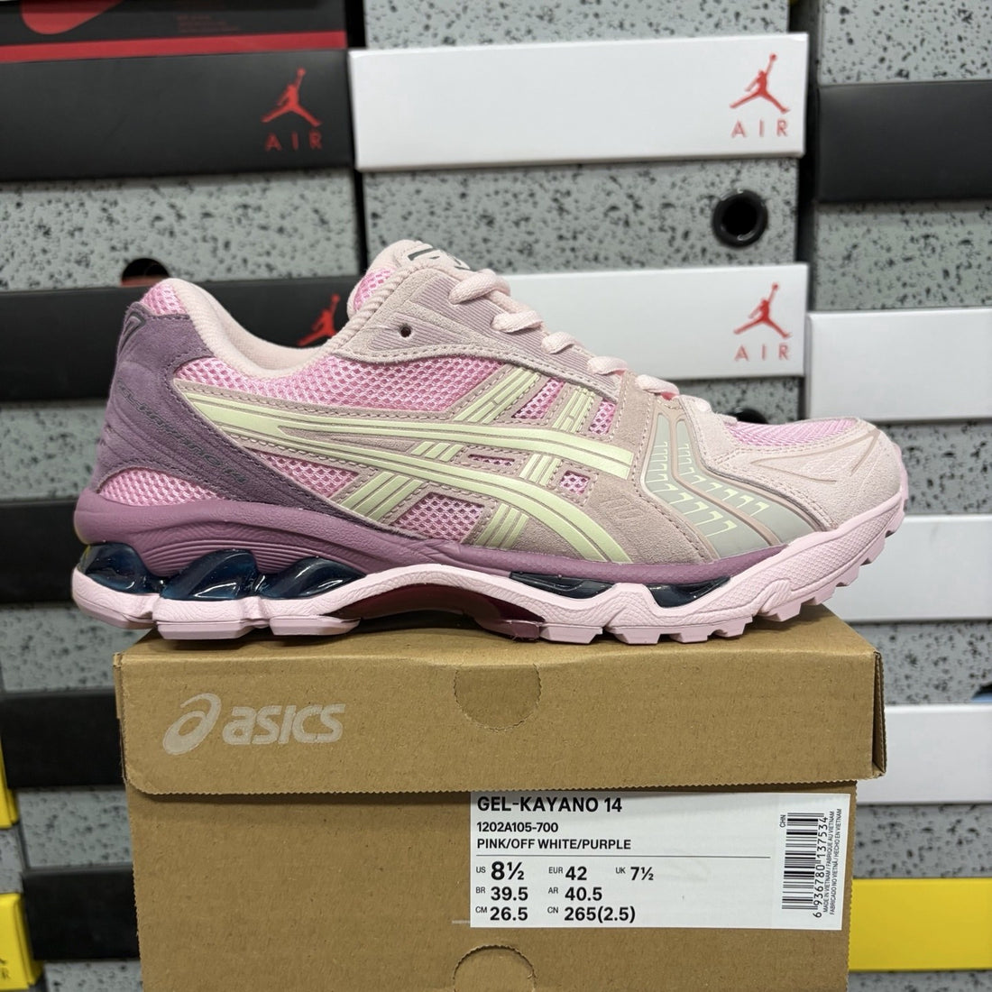 ASICS Gel-Kayano 14 Pink Off White Purple