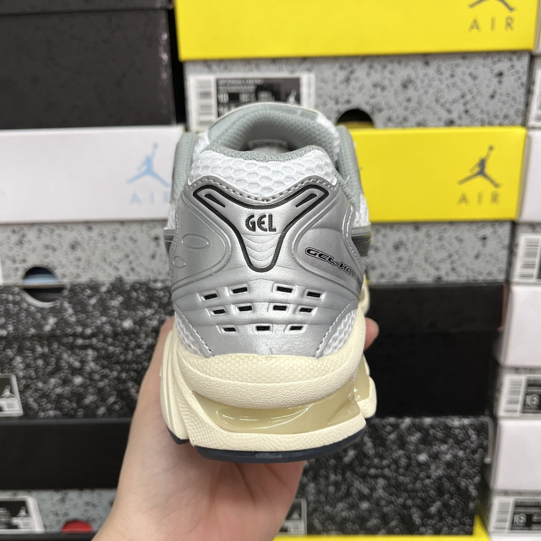 ASICS Gel-Kayano 14 Silver Black