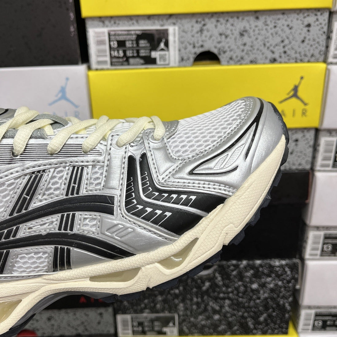 ASICS Gel-Kayano 14 Silver Black