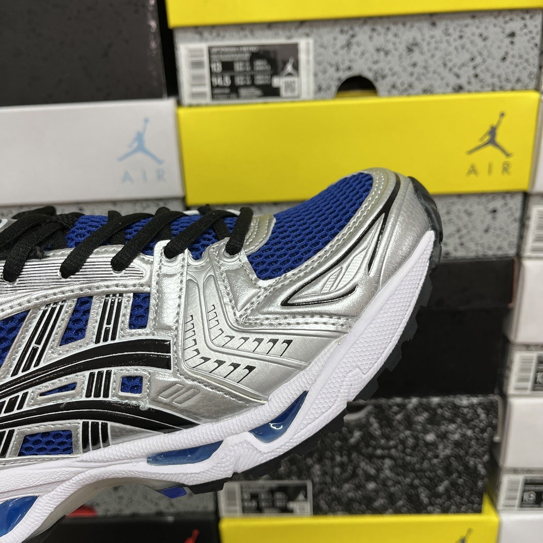 ASICS Gel-Kayano 14 Silver Blue Royal Blue