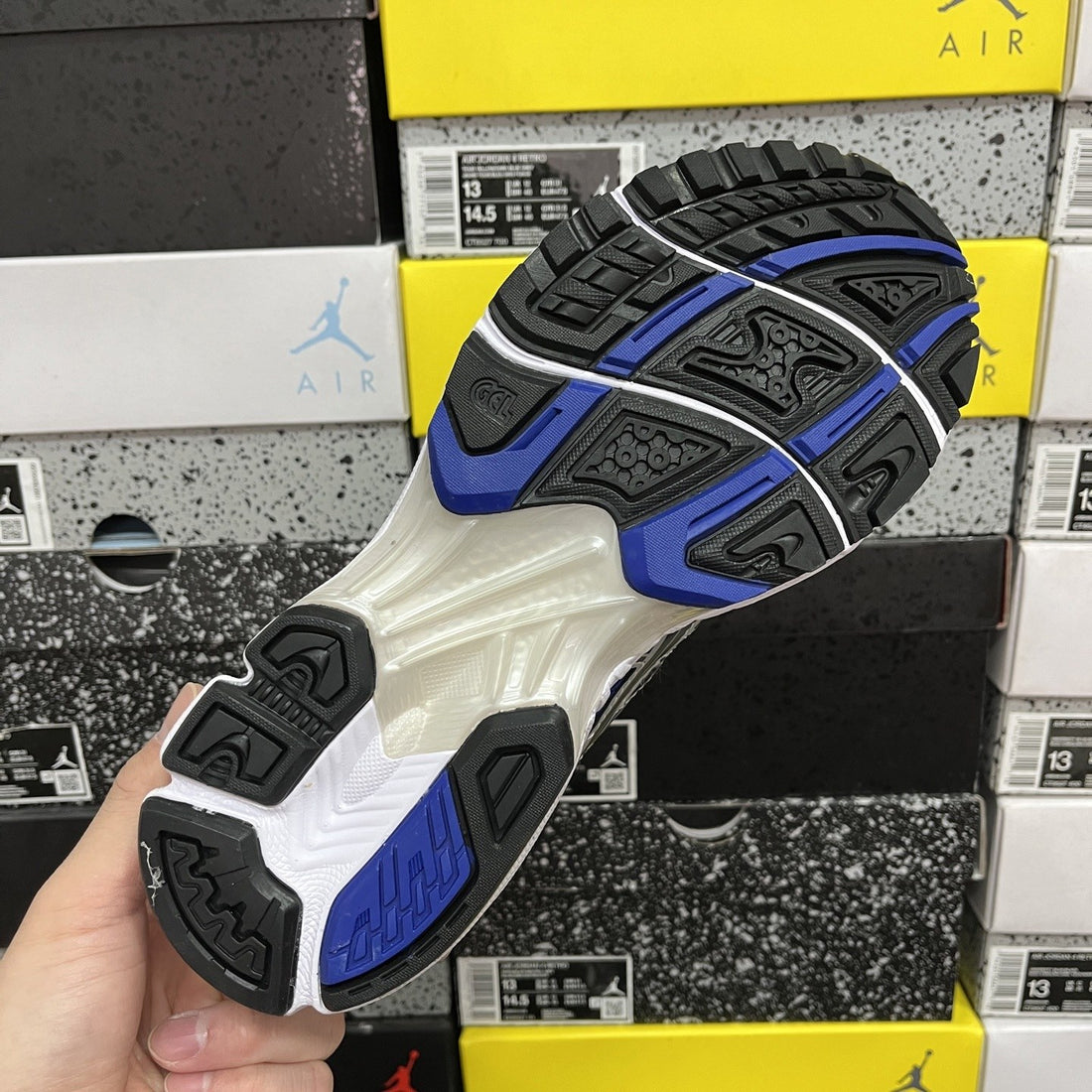ASICS Gel-Kayano 14 Silver Blue Royal Blue
