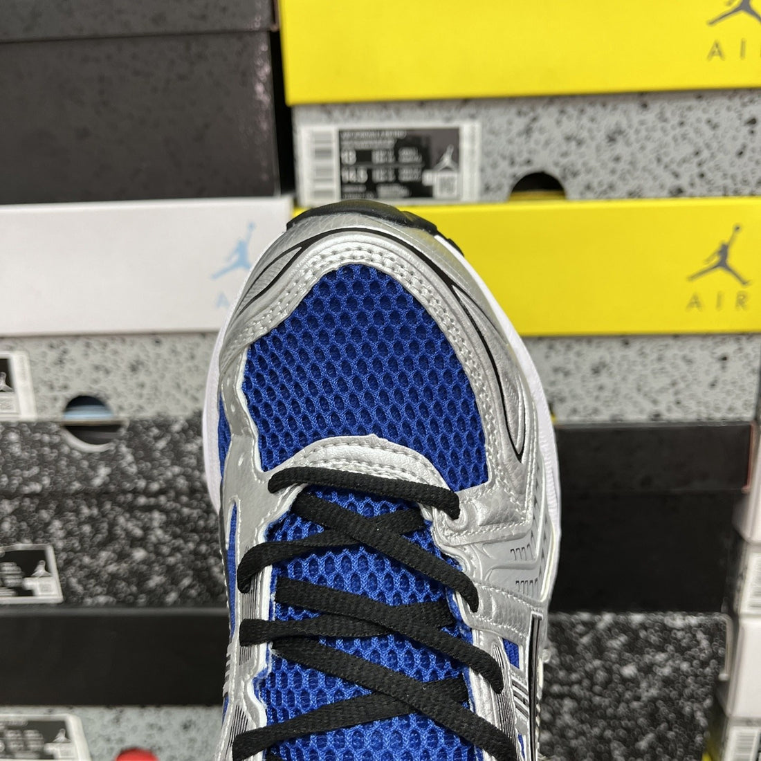 ASICS Gel-Kayano 14 Silver Blue Royal Blue