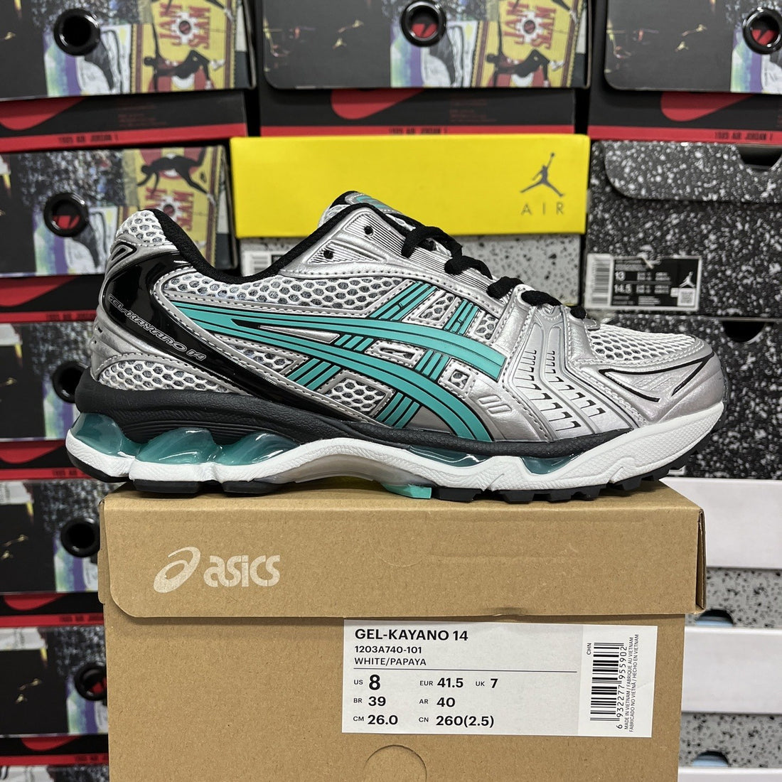 ASICS Gel-Kayano 14 Silver Teal