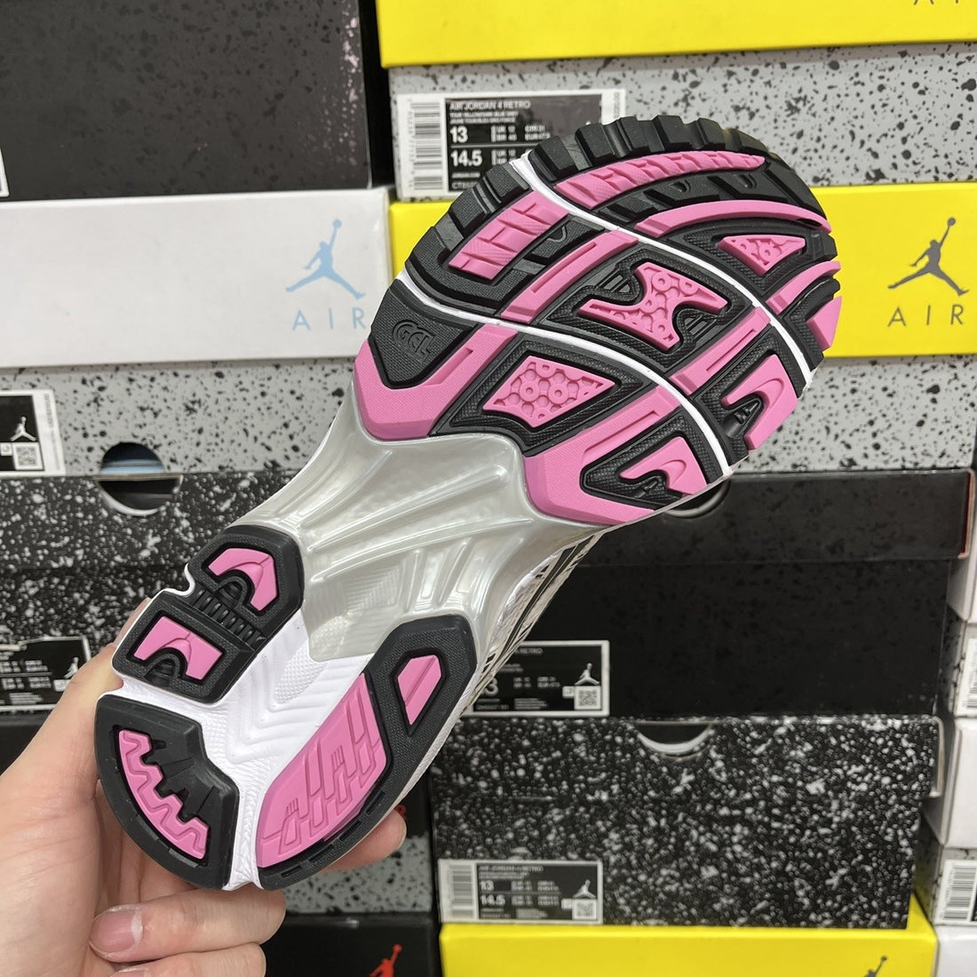 ASICS Gel-Kayano 14 Silver White Pink