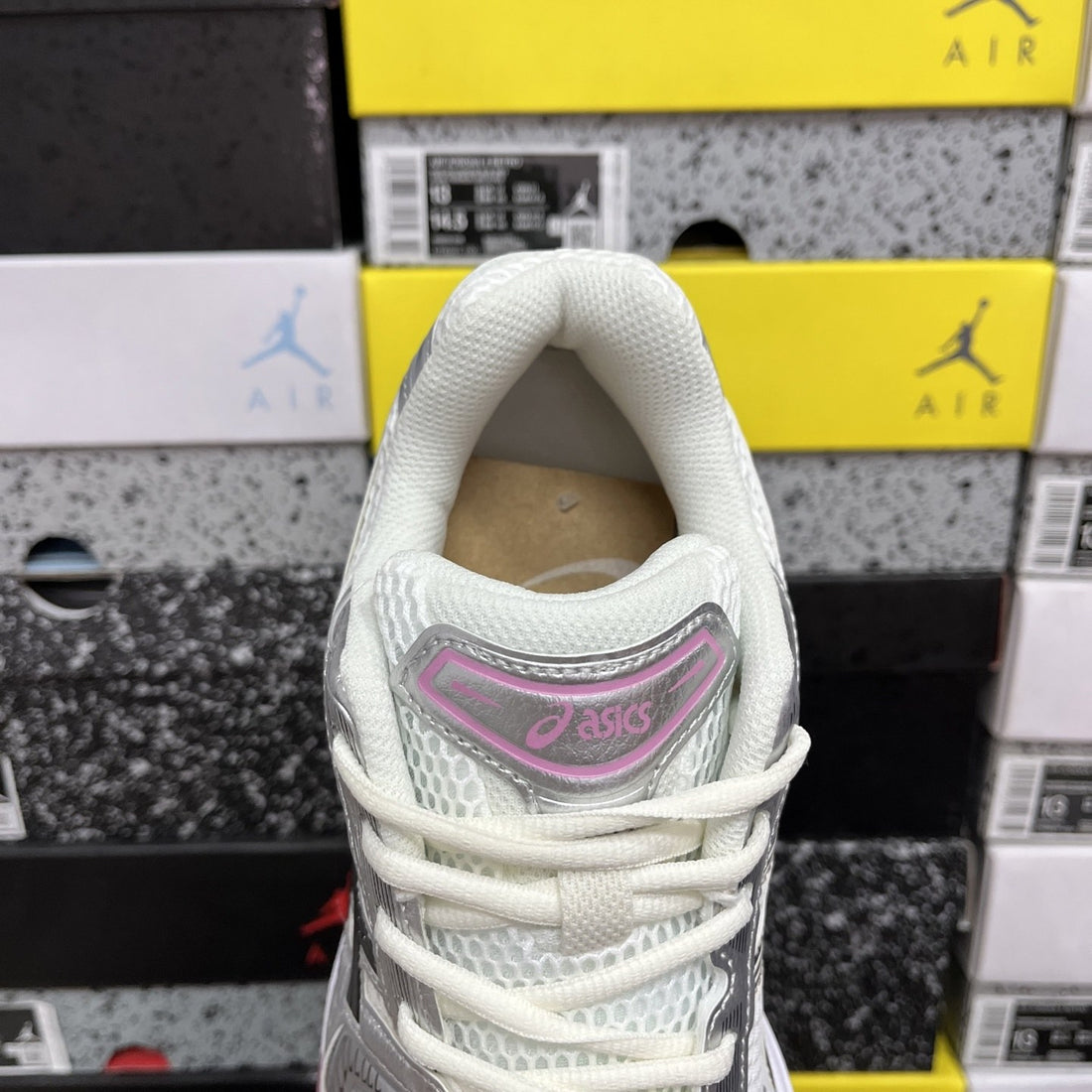 ASICS Gel-Kayano 14 Silver White Pink
