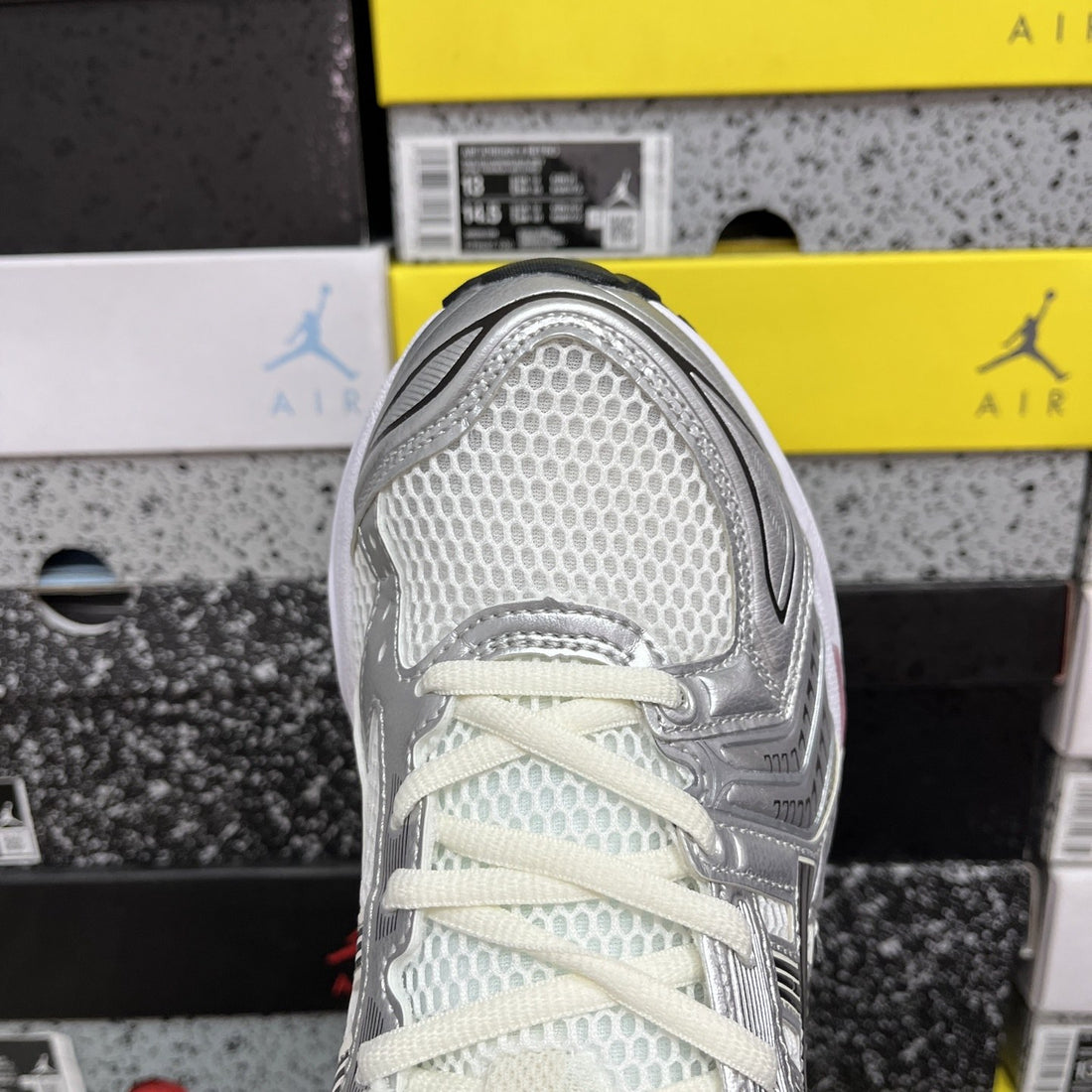 ASICS Gel-Kayano 14 Silver White Pink