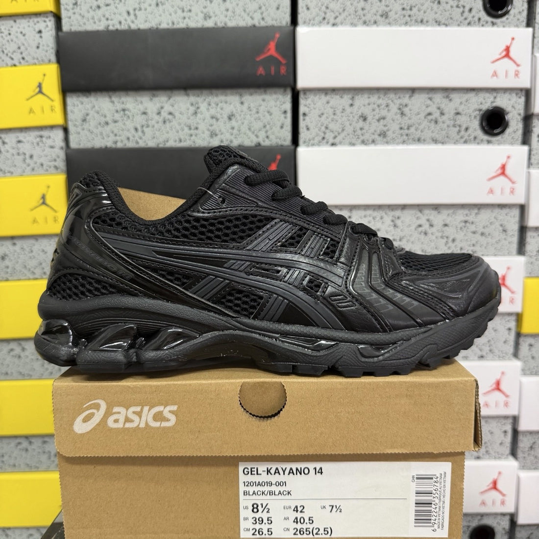 ASICS Gel-Kayano 14 Triple Black