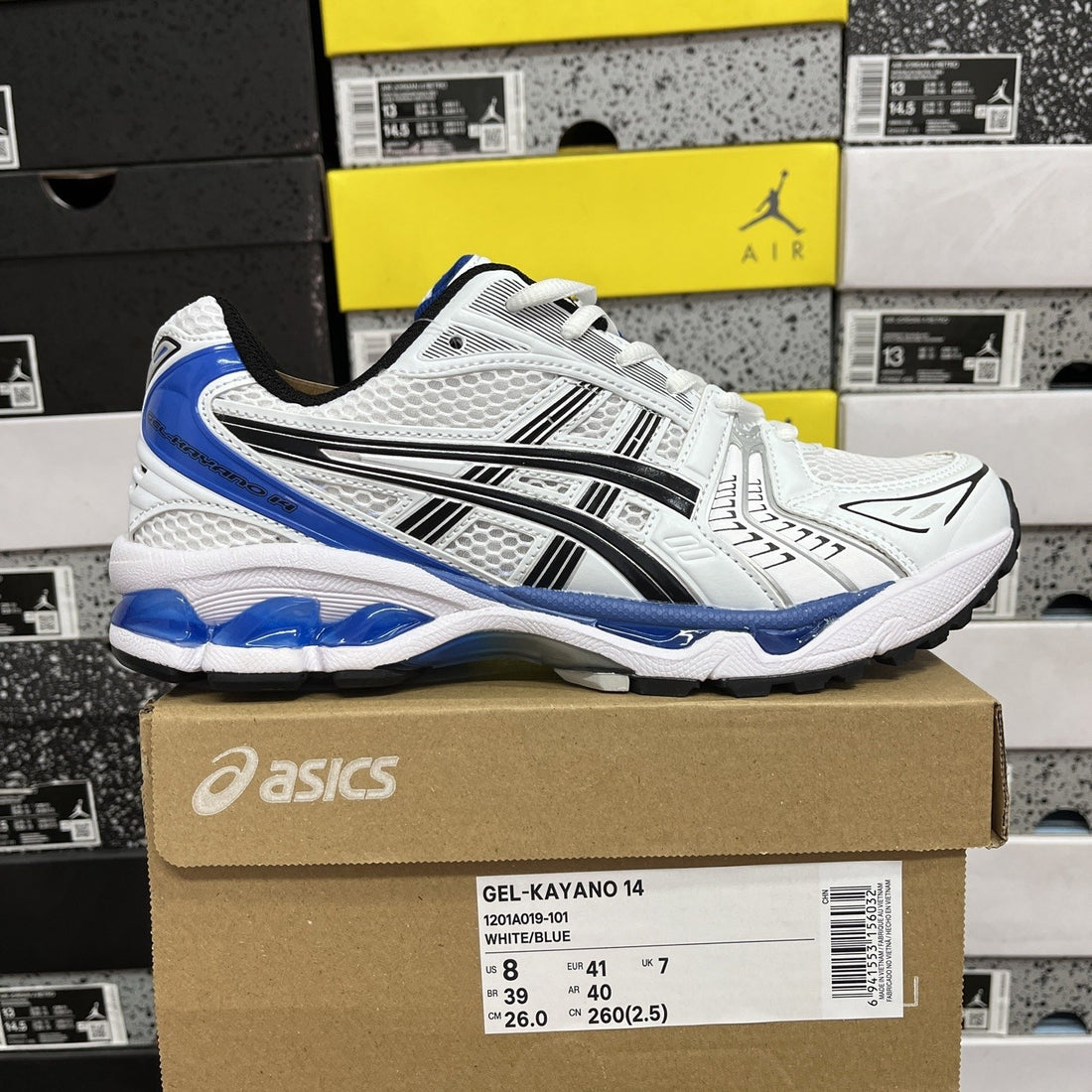 ASICS Gel-Kayano 14 White Blue