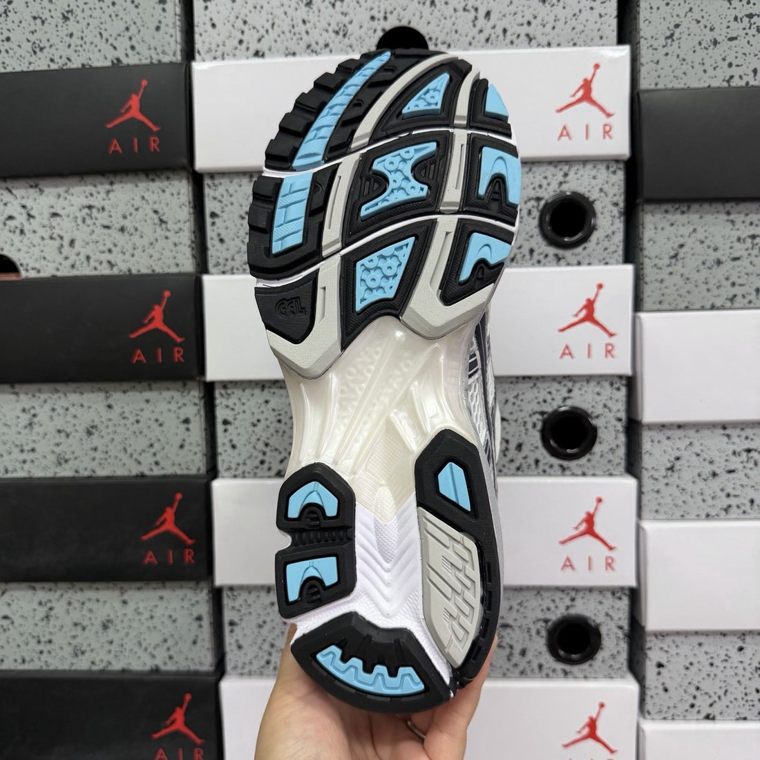 ASICS Gel-Kayano 14 White Blue Black