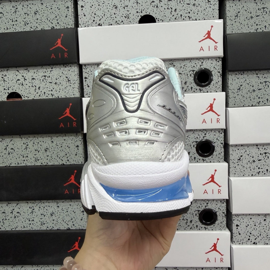 ASICS Gel-Kayano 14 White Blue Black