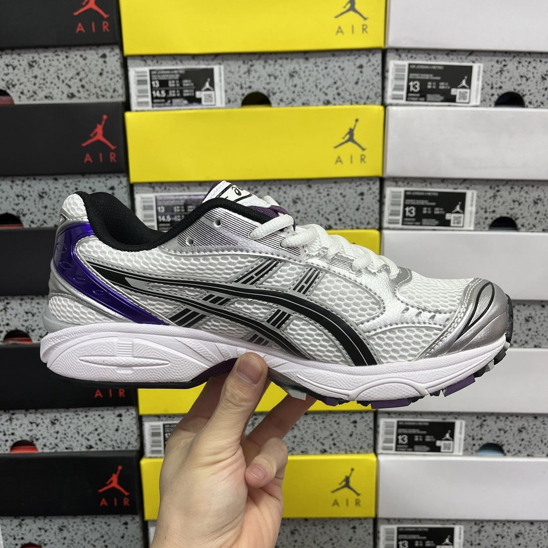 ASICS Gel-Kayano 14 White Dark Grape