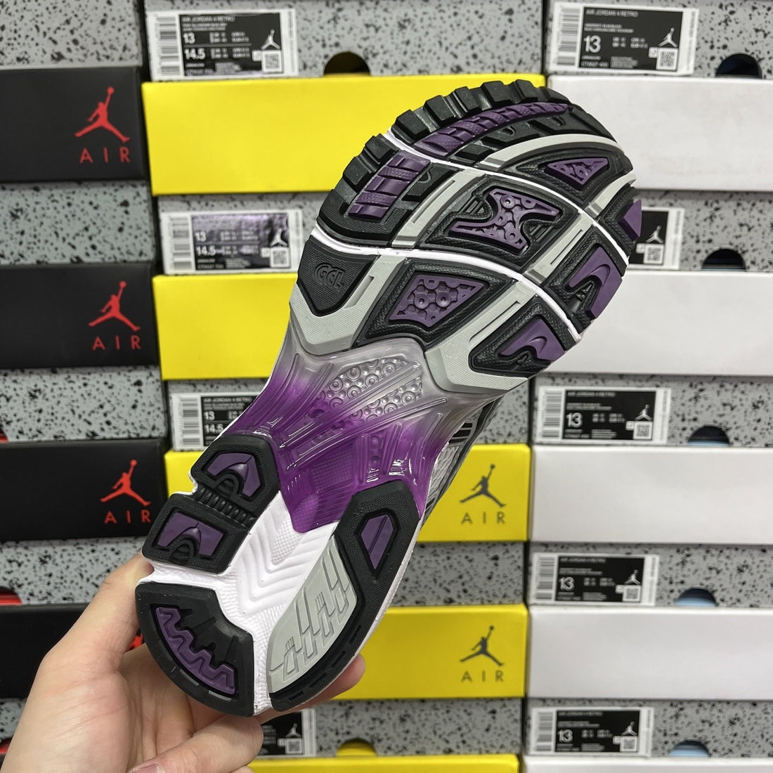 ASICS Gel-Kayano 14 White Dark Grape